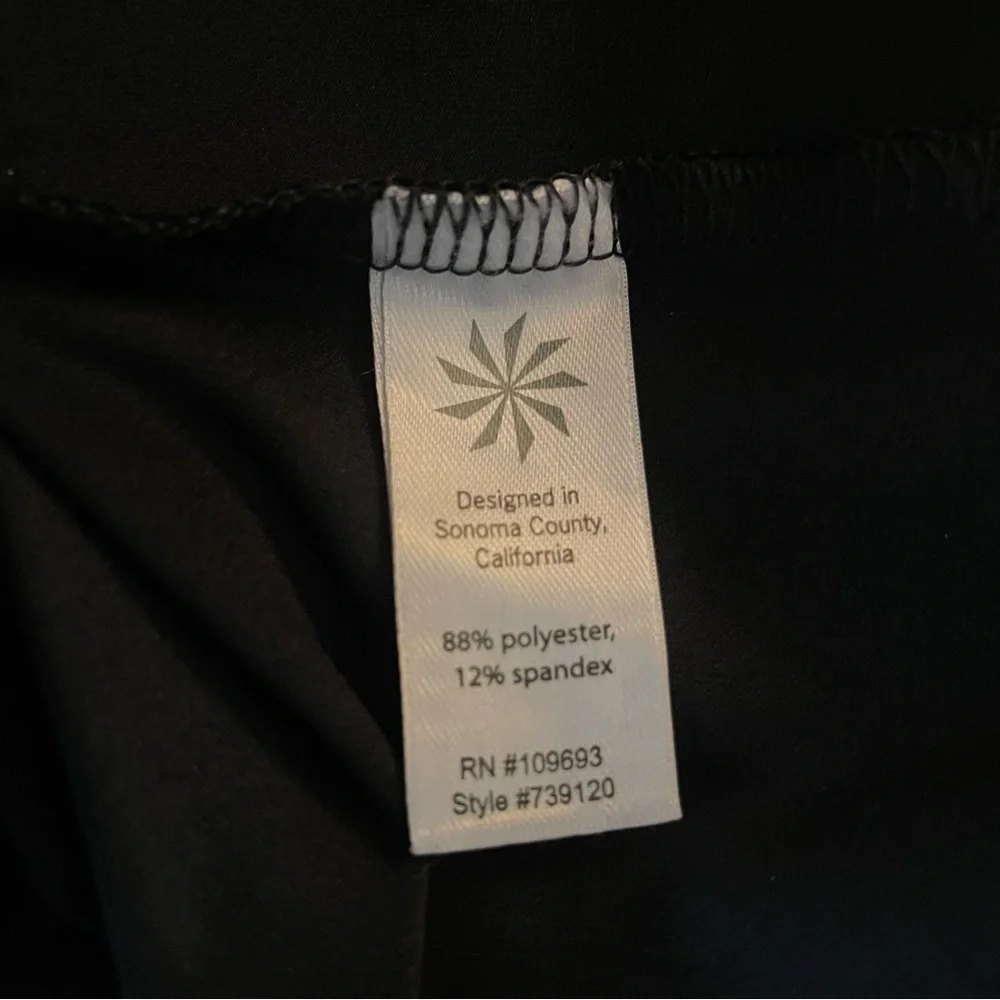 Athleta Black Wrap Dress - Picture 8 of 8
